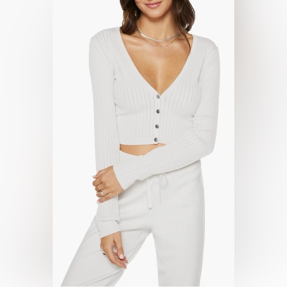 ‼️RARE‼️🎸Ramy Brook🎸🔥NWT🔥Corey V-Neck Sweater in Mimosa— Size XS - Picture 3 of 10